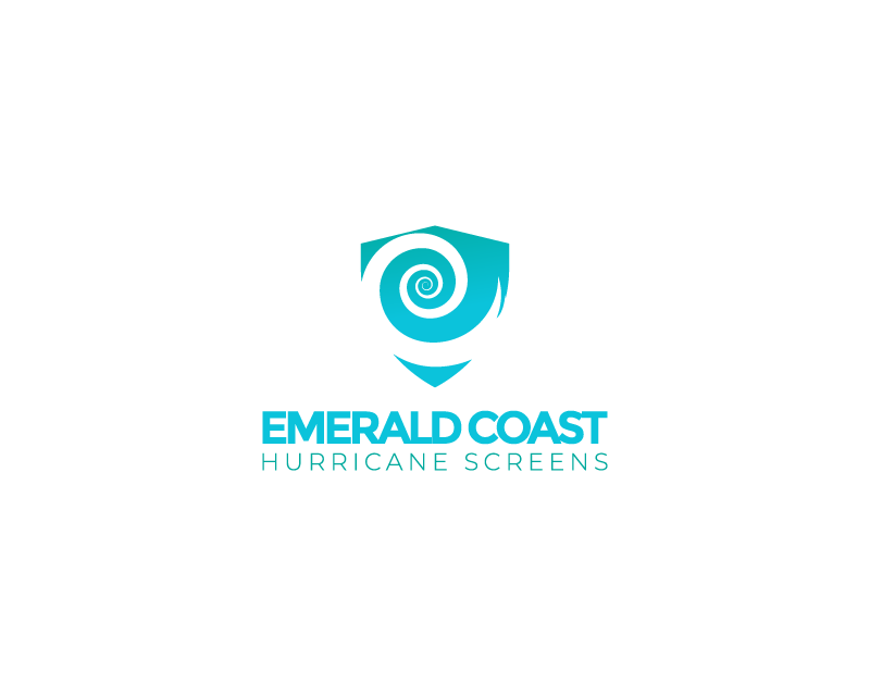 Logo Design entry 3029898 submitted by Novin to the Logo Design for Emerald Coast Hurricane Screens run by mkurtz73