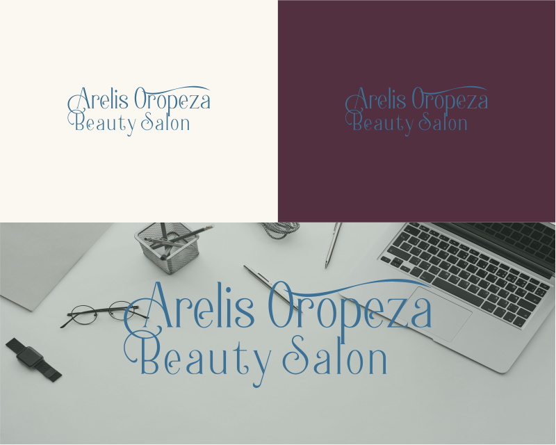Logo Design entry 3034786 submitted by dnacoegwe to the Logo Design for Arelis Oropeza Beauty Salon run by giorgioFor