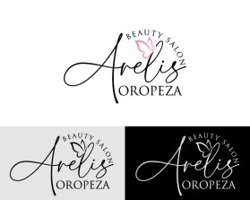 Logo Design entry 3036995 submitted by bandis to the Logo Design for Arelis Oropeza Beauty Salon run by giorgioFor