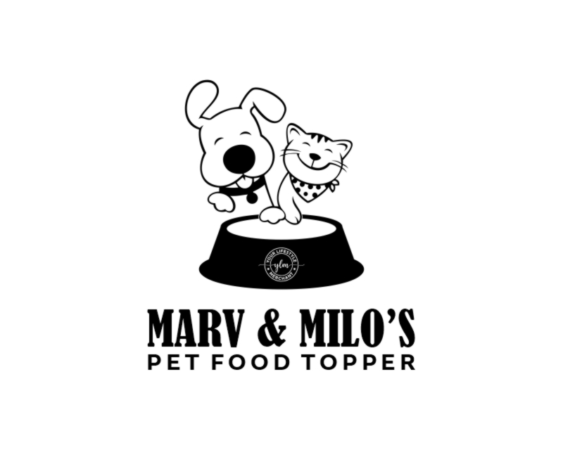 Logo Design entry 3032897 submitted by Tyok to the Logo Design for Marv & Milo's Pet Food Topper run by YourLifestyleM