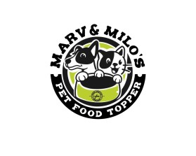 Logo Design entry 3036767 submitted by DEDUDER to the Logo Design for Marv & Milo's Pet Food Topper run by YourLifestyleM