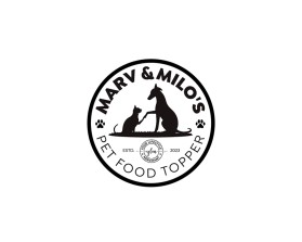 Logo Design entry 3033350 submitted by TERION to the Logo Design for Marv & Milo's Pet Food Topper run by YourLifestyleM