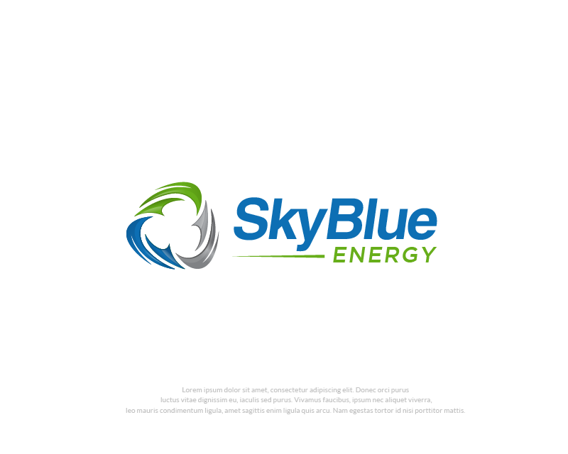 Logo Design entry 3034929 submitted by dhanny09 to the Logo Design for Sky Blue Energy run by ereesel23networks