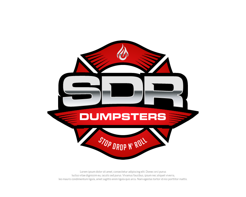 Logo Design entry 3036807 submitted by dhanny09 to the Logo Design for SDR Dumpsters run by SDRdumpsters