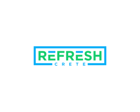 Logo Design entry 3037462 submitted by CrissONE to the Logo Design for RefreshCrete run by Dccs2023