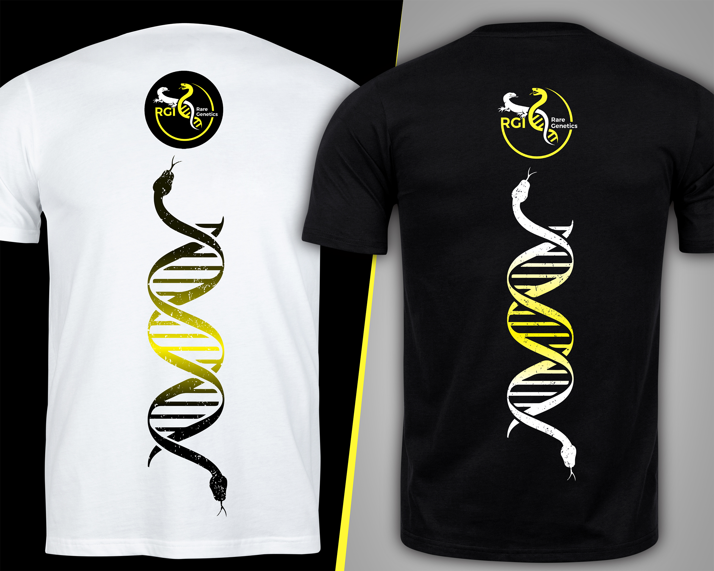T-Shirt Design entry 3041550 submitted by Habiba251 to the T-Shirt Design for Rare Genetics Inc run by Zx7trev