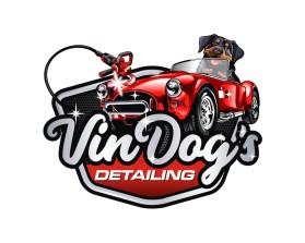 Logo Design entry 3042687 submitted by TERION to the Logo Design for VinDog's Detailing run by vguido350