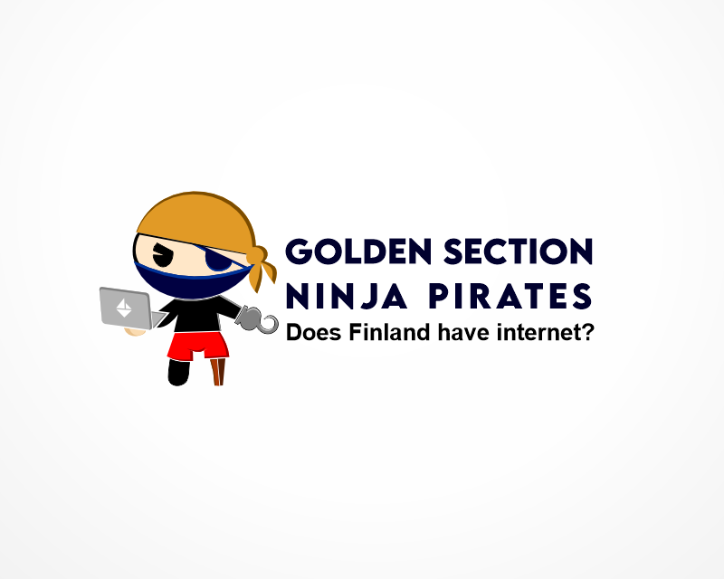 Logo Design entry 3042134 submitted by davitiart to the Logo Design for Golden Section Ninja Pirates run by patowells