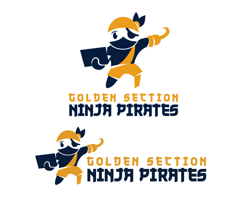 Logo Design entry 3042487 submitted by Lehww to the Logo Design for Golden Section Ninja Pirates run by patowells