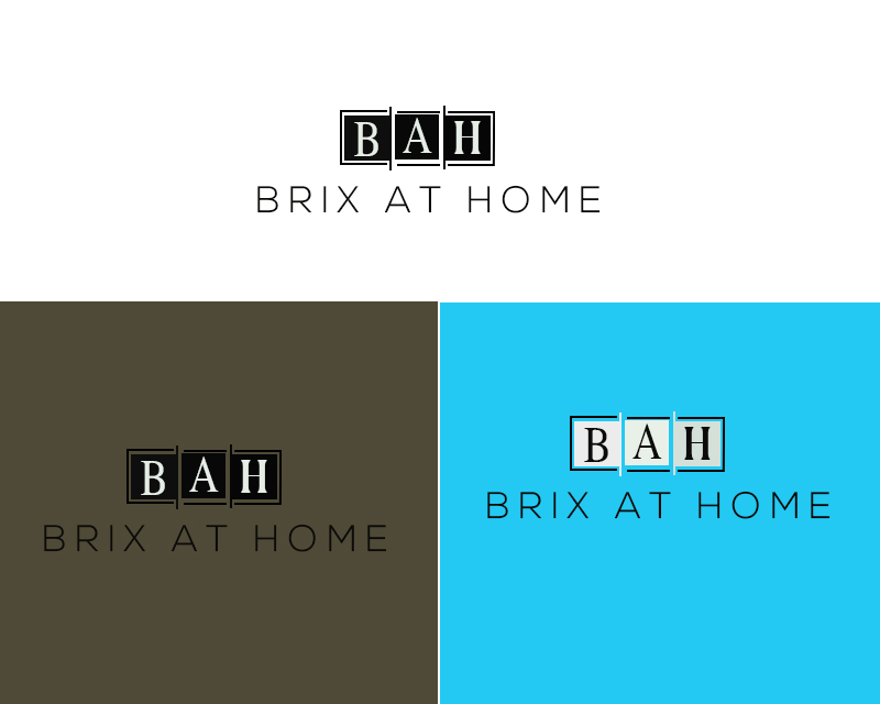 Logo Design entry 3046818 submitted by savage to the Logo Design for Brix at Home run by Twalker2