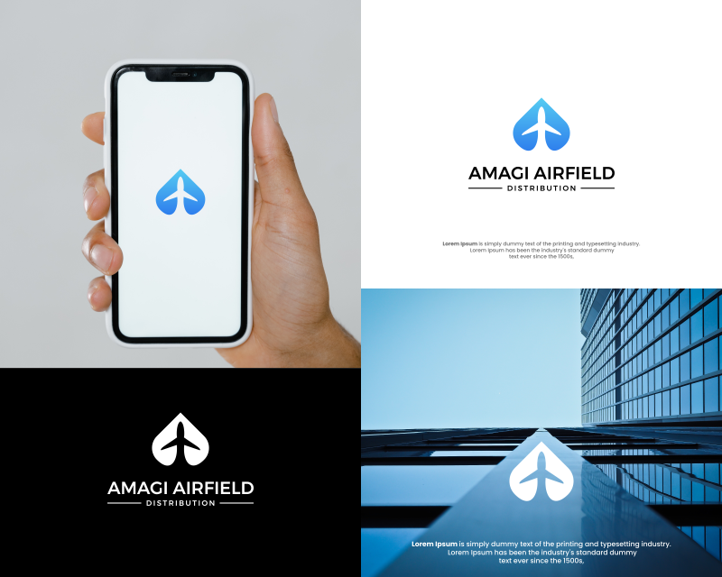 Logo Design entry 3061004 submitted by jonjon to the Logo Design for Amagi Airfield Distribution run by anubassis