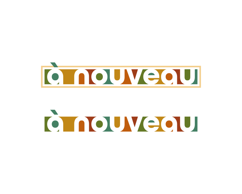 Logo Design entry 3059364 submitted by pepep to the Logo Design for à nouveau run by frudy