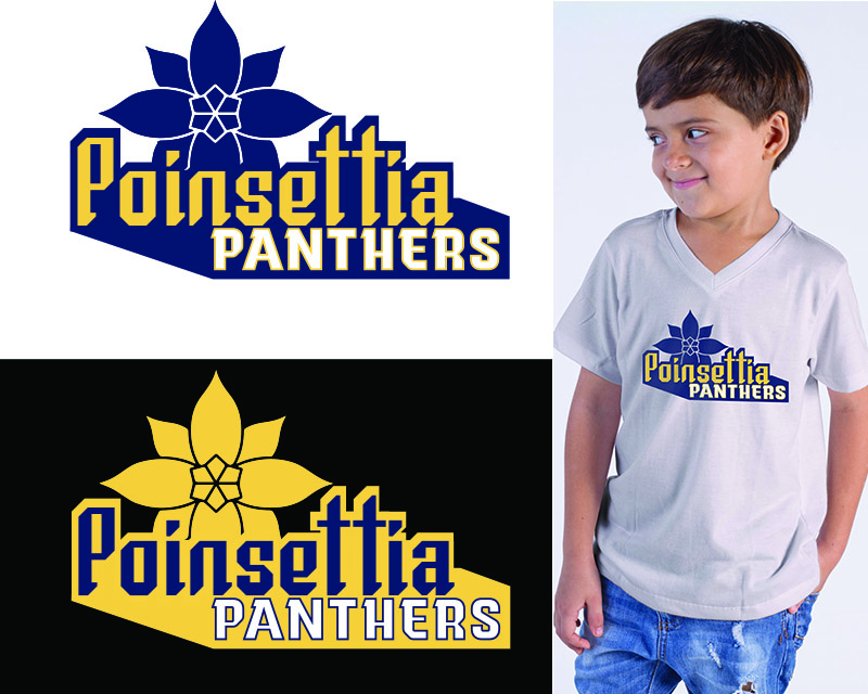 Logo Design entry 3062851 submitted by emilyfnm3d to the Logo Design for Poinsettia Panthers run by cmugford