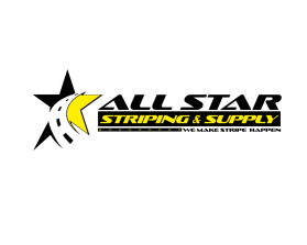 Logo Design entry 3060469 submitted by Ilham Fajri to the Logo Design for All Star Striping & Supply run by Boomertide15