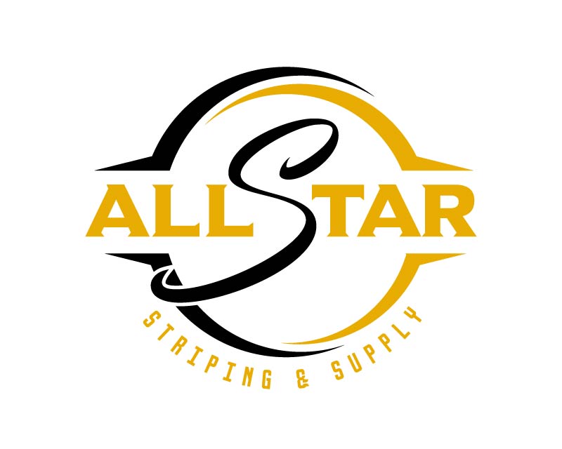 Logo Design entry 3060293 submitted by NorbertoPV to the Logo Design for All Star Striping & Supply run by Boomertide15