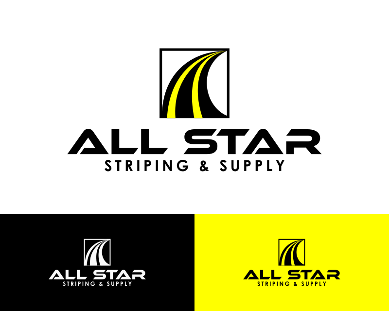 Logo Design entry 3060108 submitted by Kang okim to the Logo Design for All Star Striping & Supply run by Boomertide15