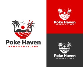 Logo Design Entry 3061378 submitted by beckydsgn to the contest for Poke Haven run by Mbaral88