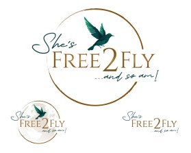 Logo Design entry 3064080 submitted by Armchtrm to the Logo Design for She's Free2Fly run by DeShonda