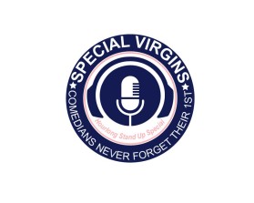 Logo Design Entry 3071335 submitted by ramasapan to the contest for Special Virgins (Comedy Podcast - BRIEF UPDATED ON 8/15/23 AT 12:31 AM EST - ALL HAVE 3 STARS BECAUSE I DONT WANT EVERYONE LEANING TO THE SAME STYLE WHEN IM NOT SURE WHAT I WANT YET- THANKS) run by specialvirgins