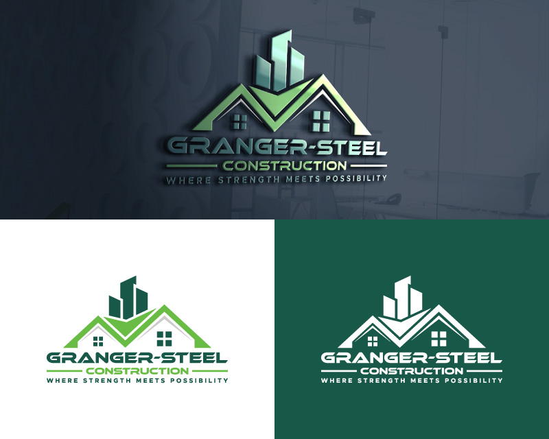 Logo Design entry 3068668 submitted by Ameer967 to the Logo Design for Granger-Steel Construction run by jgranger76