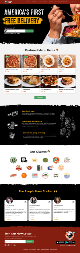 Web Design entry 3075252 submitted by samsgantres to the Web Design for ClusterTruck run by bscheiter