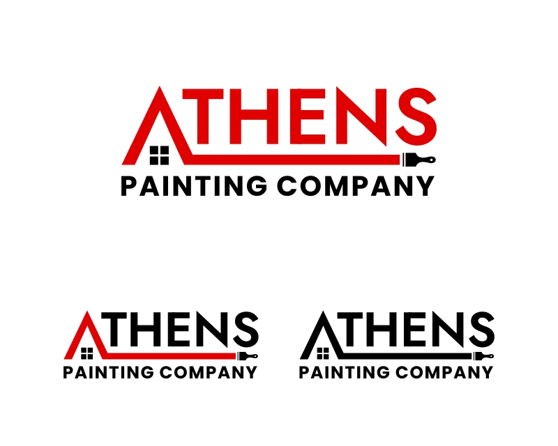 Logo Design entry 3071725 submitted by Armchtrm to the Logo Design for Athens Painting Company run by Ericv999
