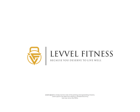 Logo Design entry 3074293 submitted by jonjon to the Logo Design for LEVVEL FITNESS run by lauraleemusson