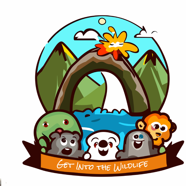 Logo Design entry 3078526 submitted by menadolas to the Logo Design for Get Into the Wildlife run by lukemyrongold23