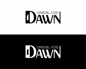 Logo Design Entry 3085539 submitted by beckydsgn to the contest for OneBlade Dawn - New Luxury Single Blade Razor - Build on example given run by taylor_oneblade