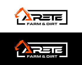 Logo Design entry 3087856 submitted by SawDesigns to the Logo Design for ARETE Farm & Dirt run by Treymcc