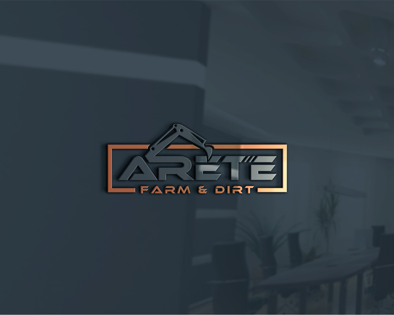 Logo Design entry 3090742 submitted by REHANA BEGUM1 to the Logo Design for ARETE Farm & Dirt run by Treymcc