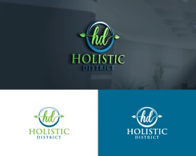 Logo Design entry 3089752 submitted by Ameer967 to the Logo Design for Holistic District run by elady
