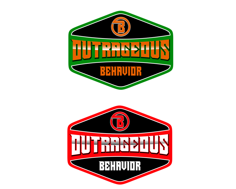 Logo Design entry 3089586 submitted by Ilham Fajri to the Logo Design for Outrageous Behavior run by NateSnow11