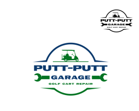 Logo Design Entry 3093611 submitted by Jagad Langitan to the contest for Putt-Putt Garage run by putt_putt_garage
