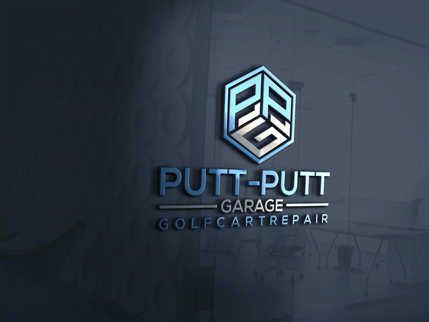 Logo Design entry 3091408 submitted by LogoAmr to the Logo Design for Putt-Putt Garage run by putt_putt_garage