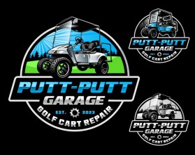 Logo Design entry 3092288 submitted by Victory64 to the Logo Design for Putt-Putt Garage run by putt_putt_garage