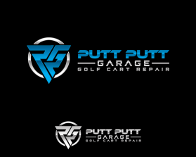 Logo Design Entry 3092861 submitted by Nikho_Zholeh97 to the contest for Putt-Putt Garage run by putt_putt_garage