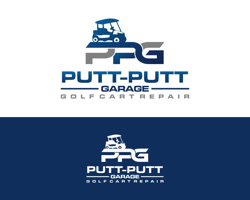 Logo Design entry 3092377 submitted by binbin design to the Logo Design for Putt-Putt Garage run by putt_putt_garage