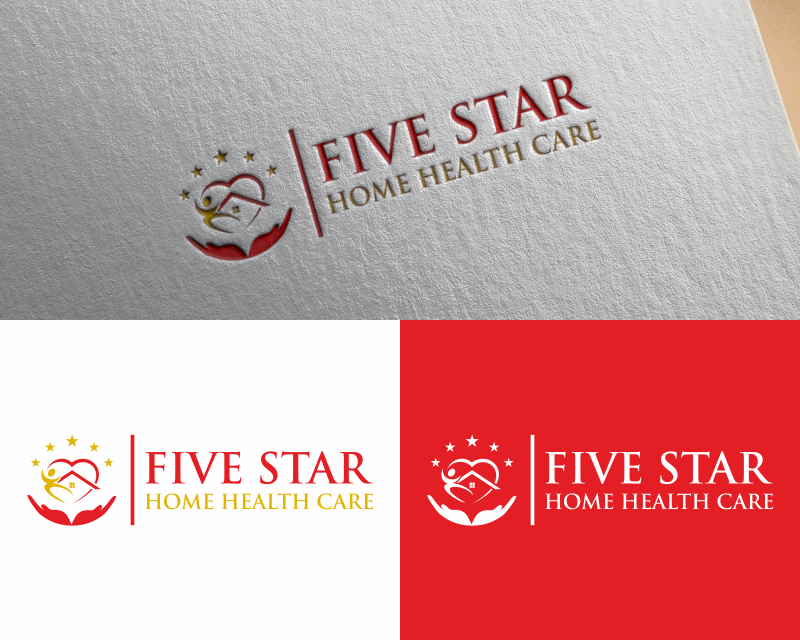 Logo Design entry 3092201 submitted by Mza to the Logo Design for Five star home health care run by Nikki8767