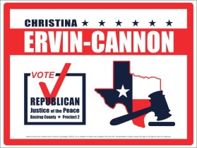 Graphic Design Entry 3094039 submitted by EnDeeYo-Nicole to the contest for Political Campaign Yard Sign run by cplumbingdrain