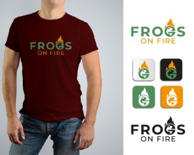 Logo Design Entry 3097095 submitted by Graphico to the contest for Frogs on Fire run by Frogsonfire