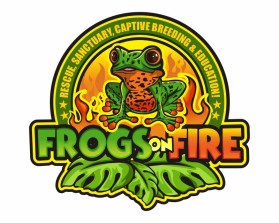 Logo Design entry 3101814 submitted by Nikho_Zholeh97 to the Logo Design for Frogs on Fire run by Frogsonfire