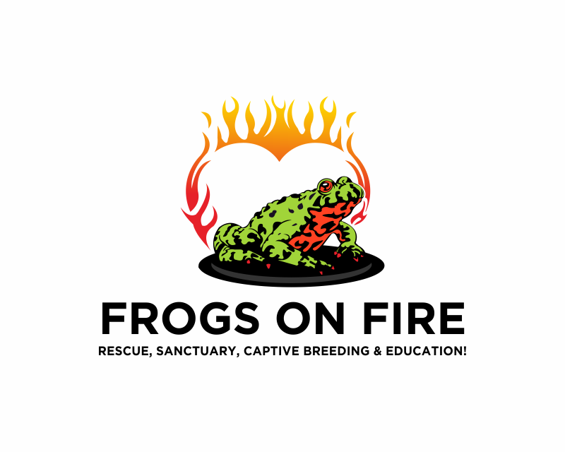 Logo Design entry 3095940 submitted by inka07 to the Logo Design for Frogs on Fire run by Frogsonfire