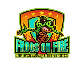 Logo Design entry 3099470 submitted by Nikho_Zholeh97 to the Logo Design for Frogs on Fire run by Frogsonfire