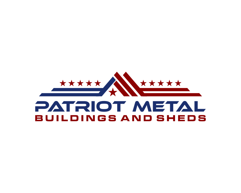 Logo Design entry 3097898 submitted by binbin design to the Logo Design for Patriot Metal Buildings and Sheds run by PatriotPark