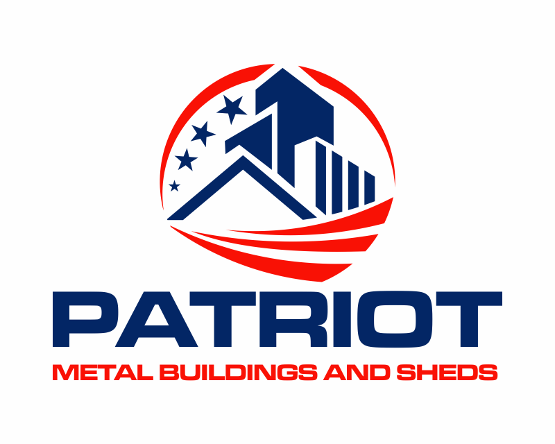 Logo Design entry 3096393 submitted by inka07 to the Logo Design for Patriot Metal Buildings and Sheds run by PatriotPark