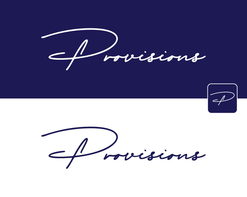 Logo Design entry 3096202 submitted by nsdhyd to the Logo Design for Provisions run by Tech by Drew