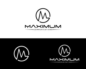 Logo Design entry 3097438 submitted by rayhana to the Logo Design for Maximum Communications run by Evan.Maximum