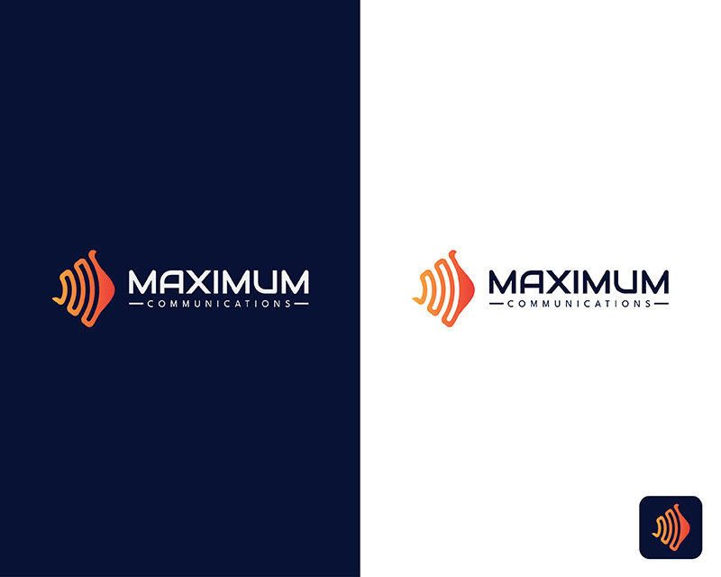 Logo Design entry 3097666 submitted by DKreativa to the Logo Design for Maximum Communications run by Evan.Maximum