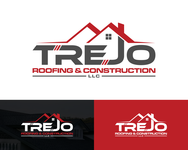 Logo Design entry 3097879 submitted by binbin design to the Logo Design for Trejo Roofing & Construction, LLC run by Aftontrejo5743